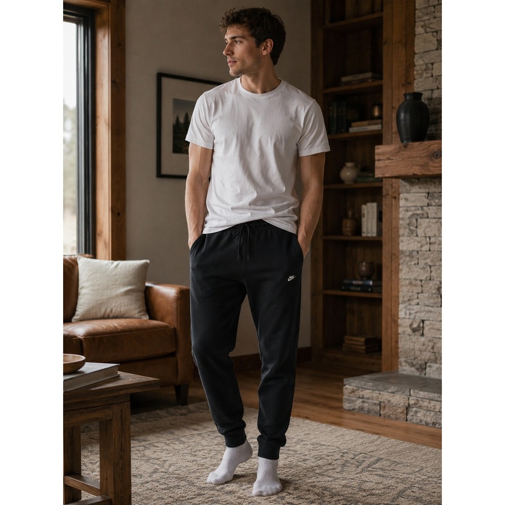 Nike Joggers Mens Medium Black‎ Sportswear Streetwear Gorpcore